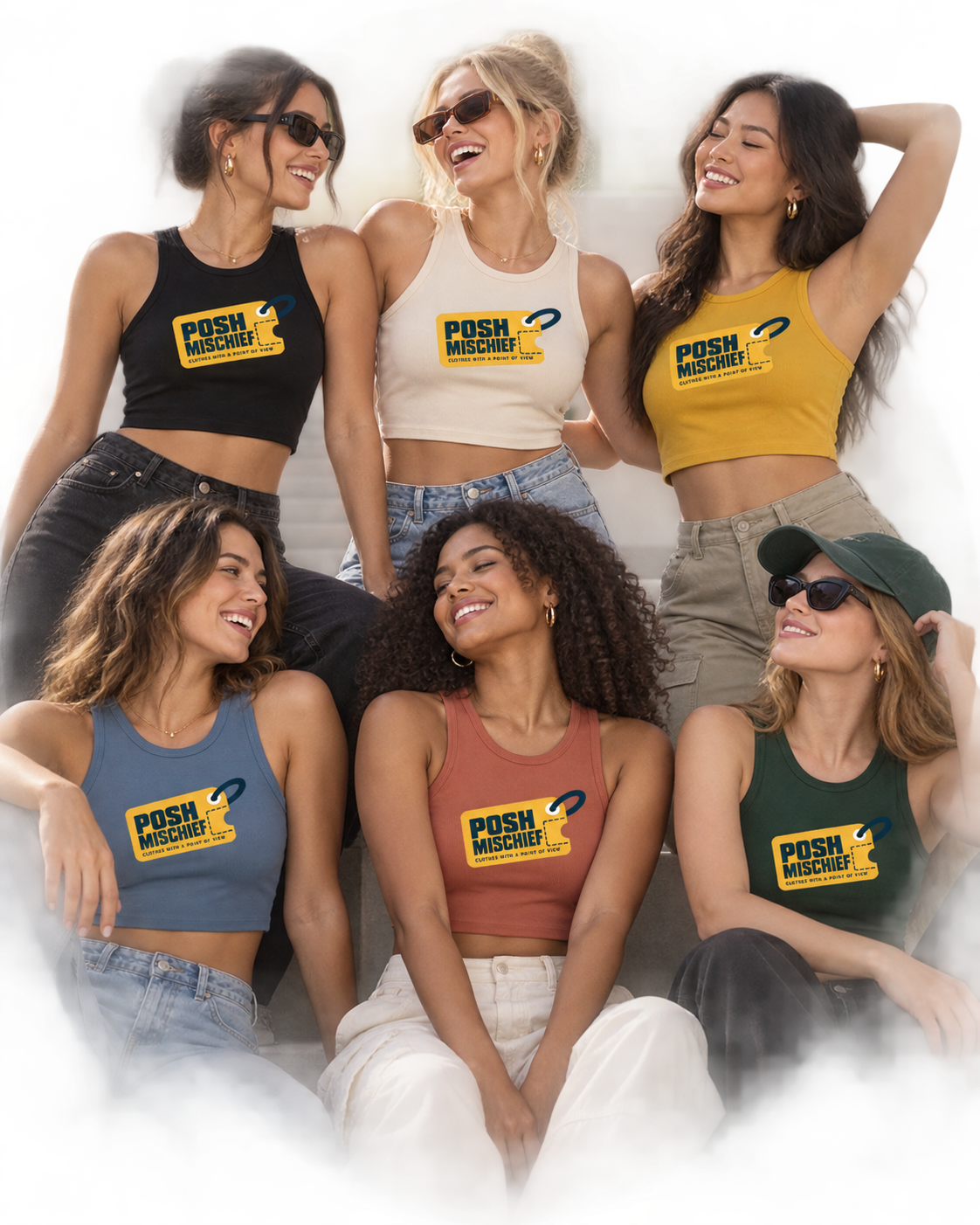 Posh Mischief crop tops