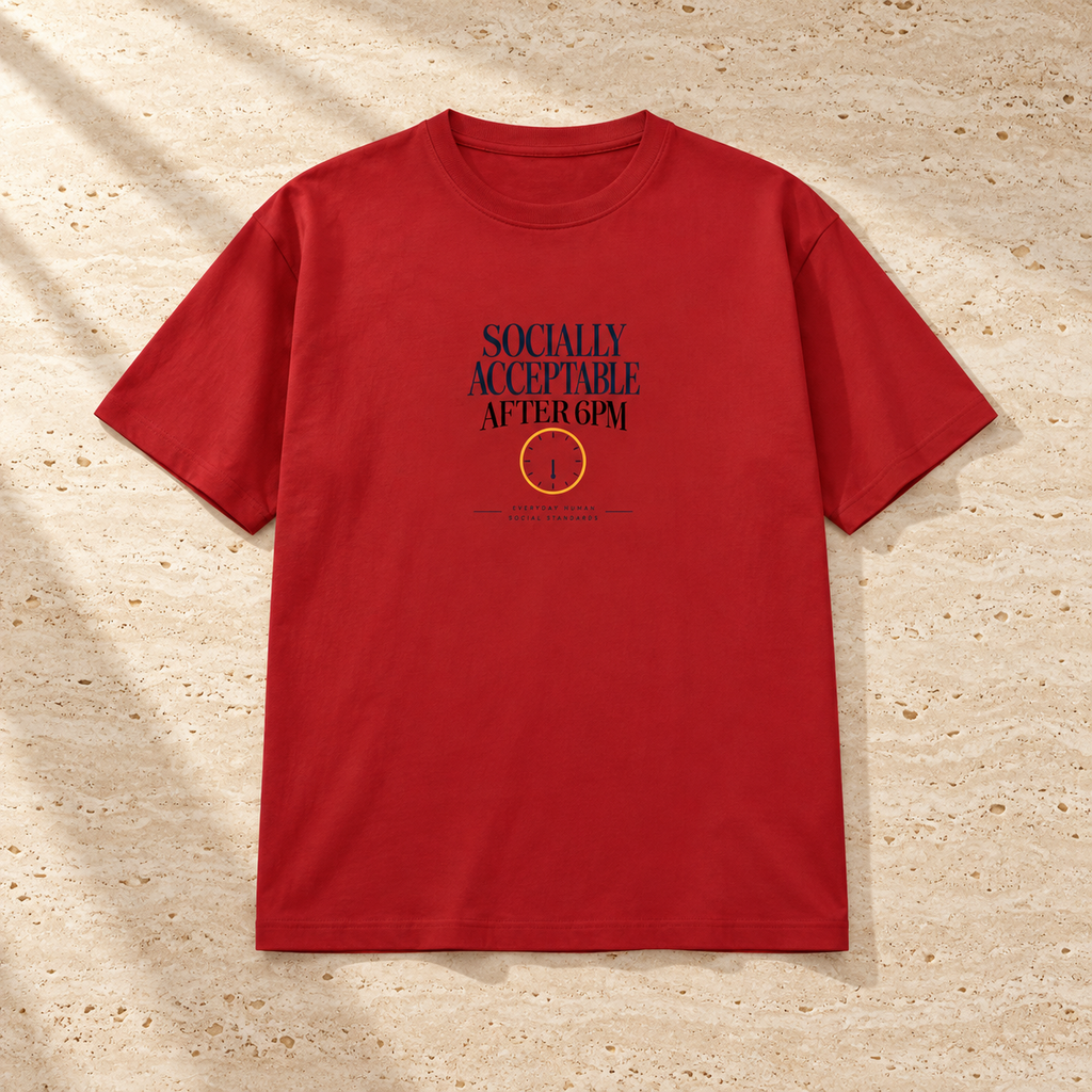 After 6pm - Unisex Classic Crew T-Shirt