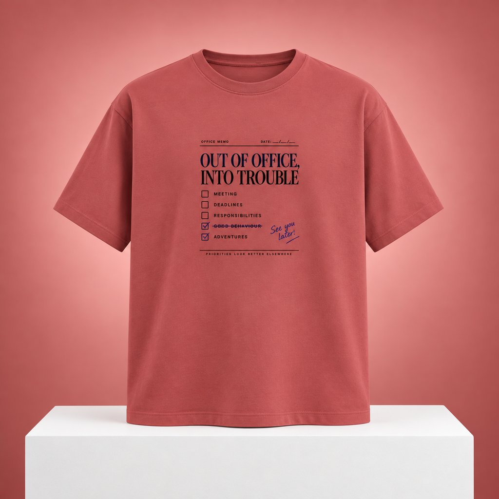 Out Of Office-Unisex Classic Crew T-Shirt