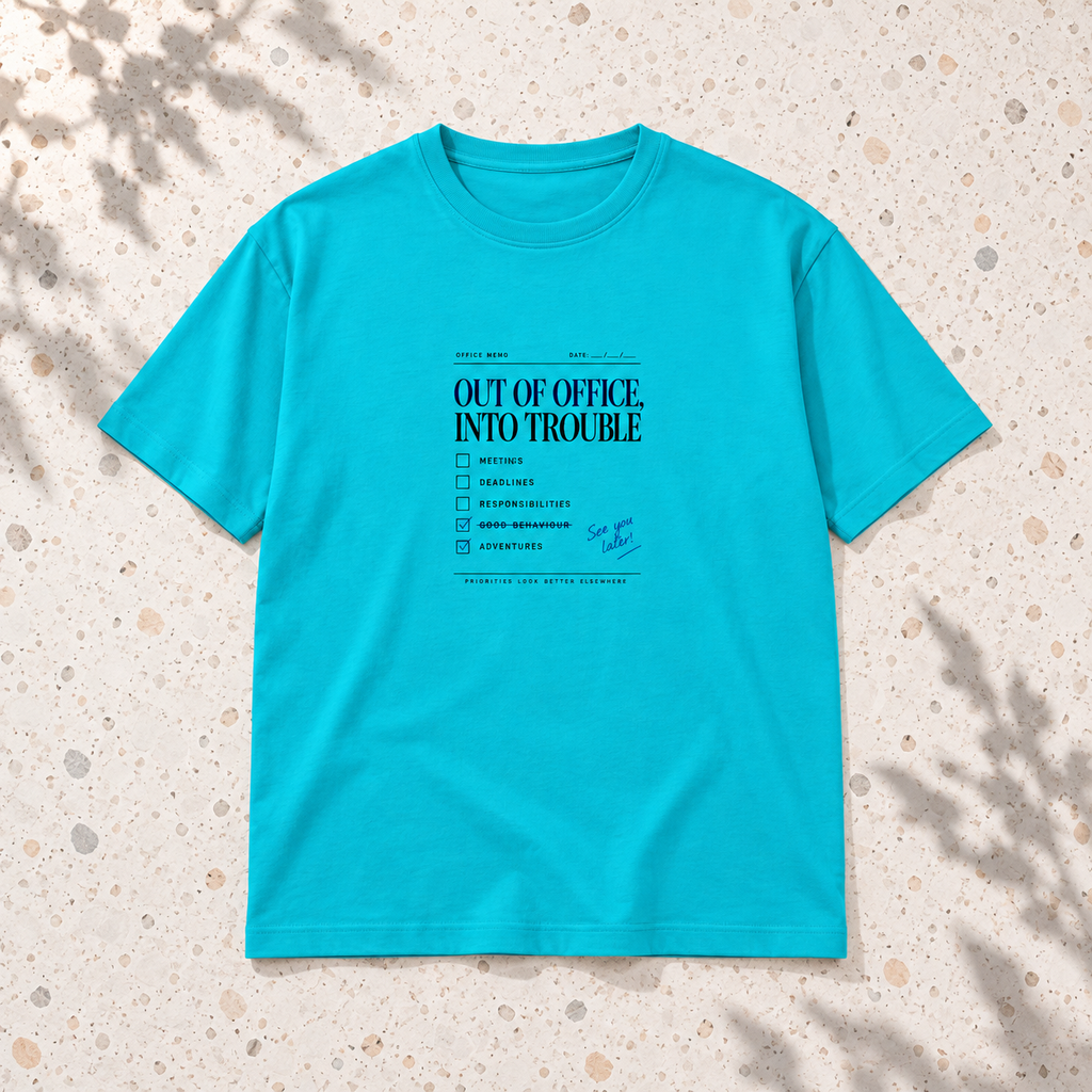 Out Of Office-Unisex Classic Crew T-Shirt