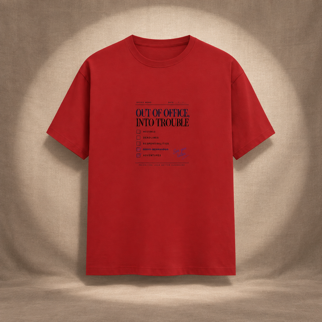 Out Of Office-Unisex Classic Crew T-Shirt