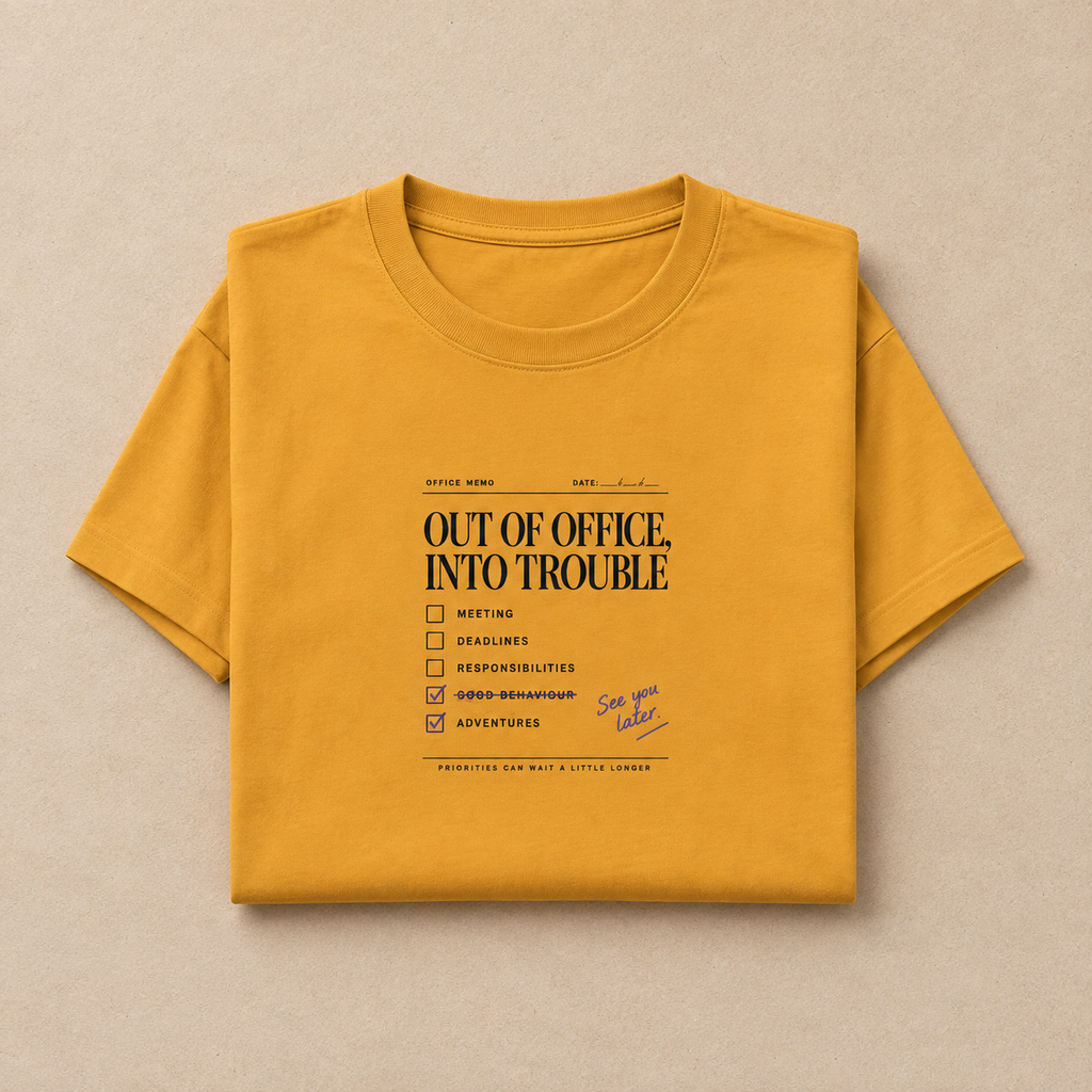 Out Of Office-Unisex Classic Crew T-Shirt