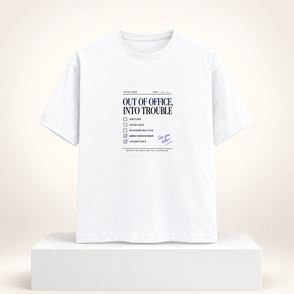 Out Of Office-Unisex Classic Crew T-Shirt