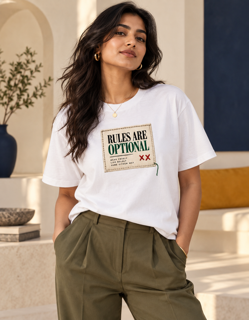 Rules are optional-Unisex Classic Crew T-Shirt