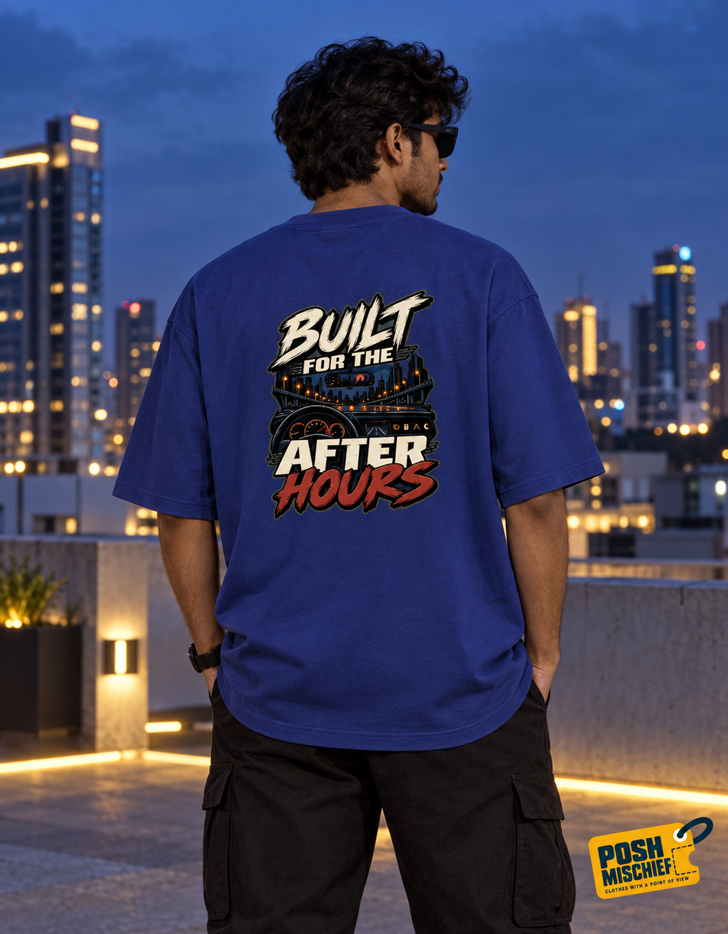 Outdoor back, Royal Blue