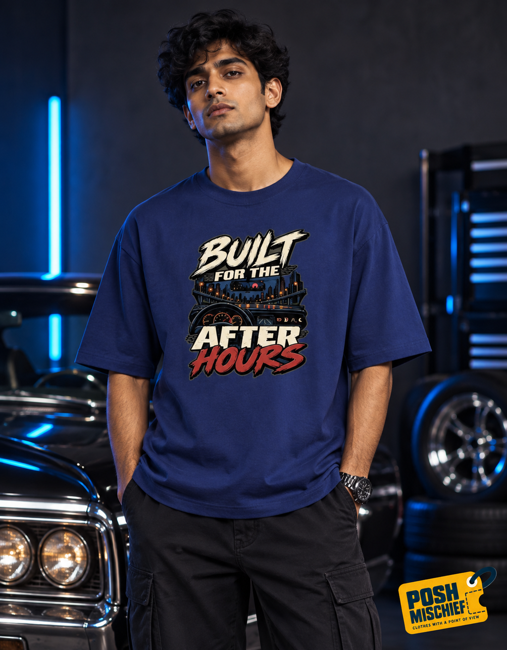 Studio front, Royal Blue