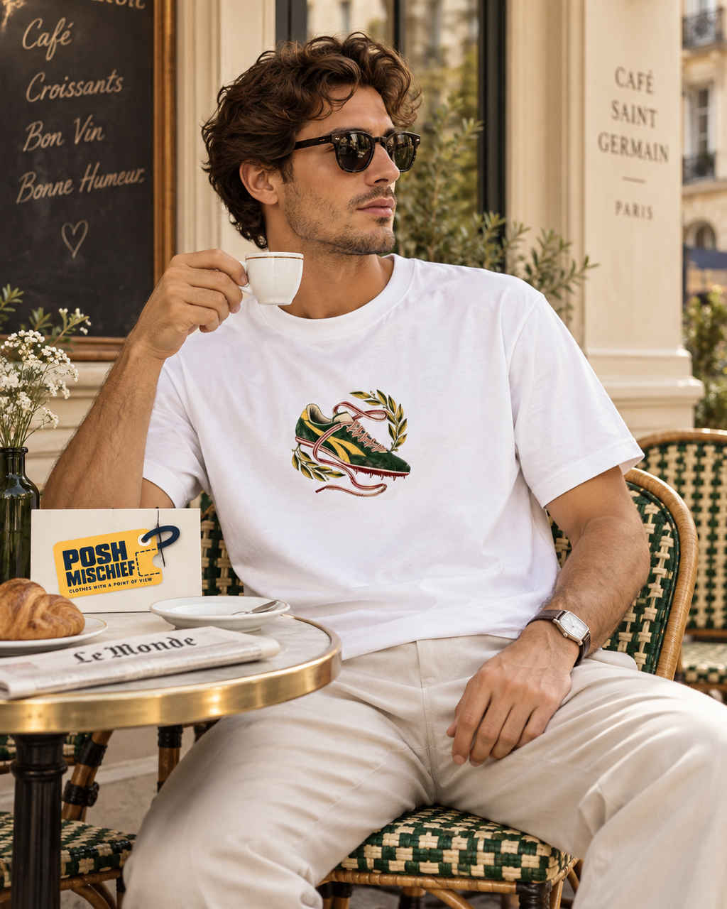 SOLE SOCIETY- Unisex Classic Crew T-Shirt